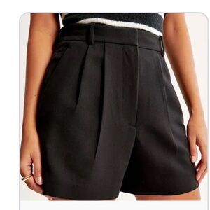 New with tags Abercrombie and fitch black Sloane shorts